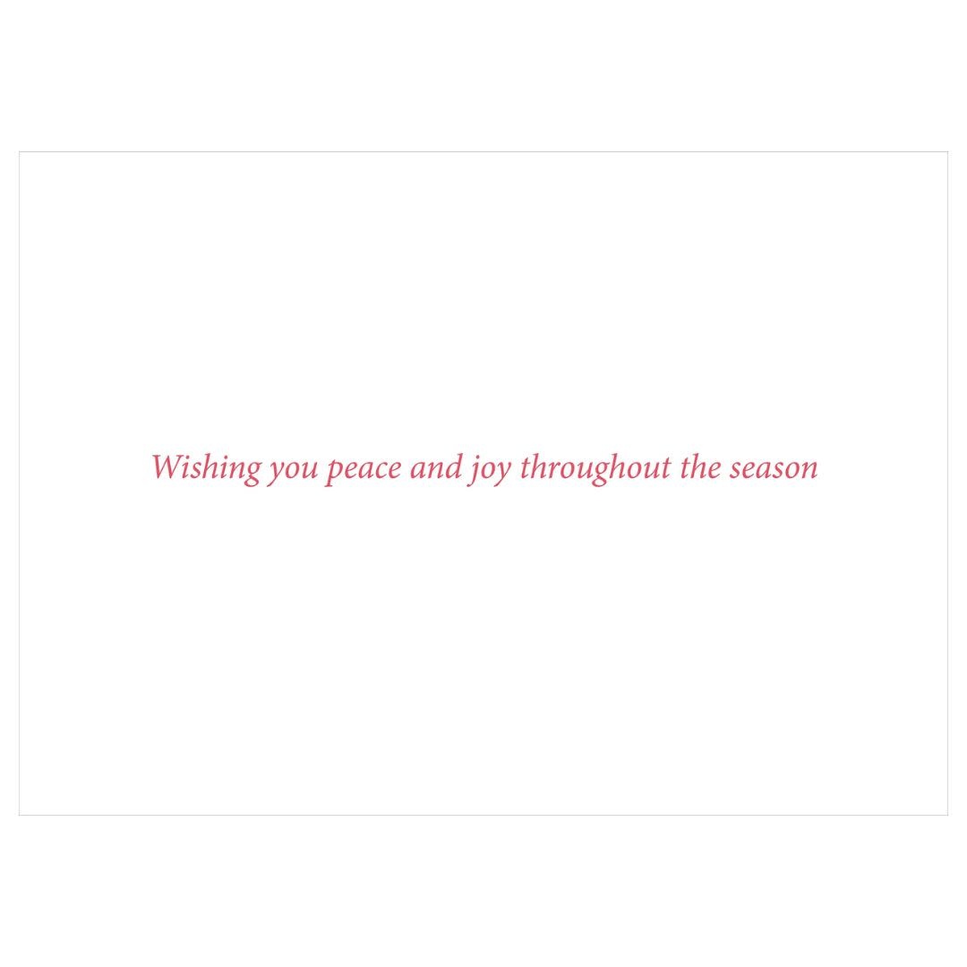 Peter Pauper Wreath of Joy Deluxe Boxed Holiday Cards