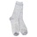 World's Softest Socks Women's Light Weight Rugby Crew Heather Grey O/S