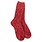 World's Softest Socks Women's Cotton Slub Marled Crew Strawberry O/S