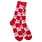 World's Softest Socks Women's Holiday Crew Sock  Santa Check O/S