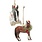 Regency International 4" Metal Holiday Horse Ornament