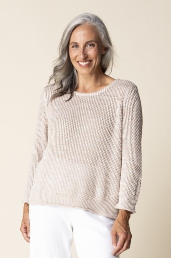 Habitat Clothes to Live In Coast Crochet Regatta Sweater