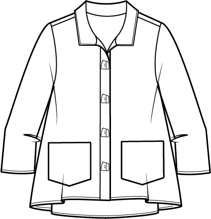 Habitat Clothes to Live In Sweater Together Pleat Back Jacket