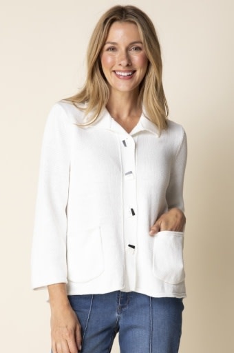 Habitat Clothes to Live In Sweater Together Pleat Back Jacket
