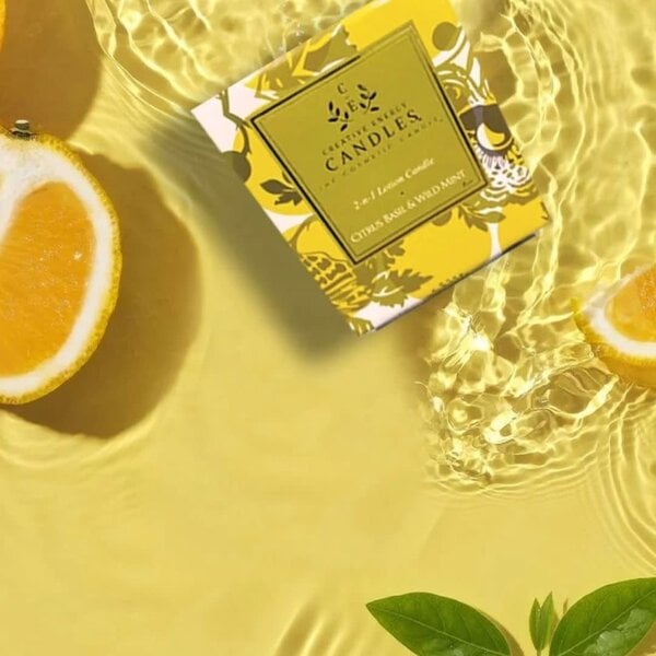 Creative Energy Candles Medium 6 oz Soy Lotion Candle