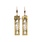 John Michael Richardson Two Tone Birds of a Feather Earring