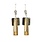 John Michael Richardson Two Tone Inner Thoughts Earring