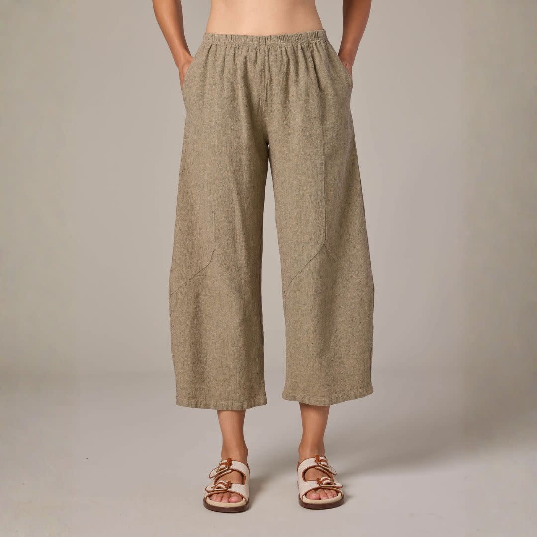 Cut Loose Barrel Crop Pant