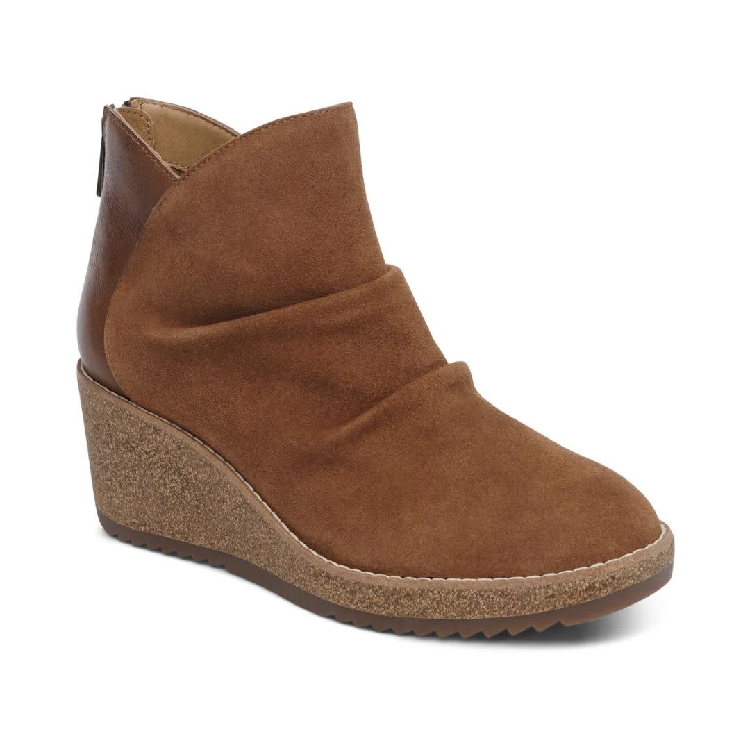 Aetrex Kara Ankle Wedge Boot
