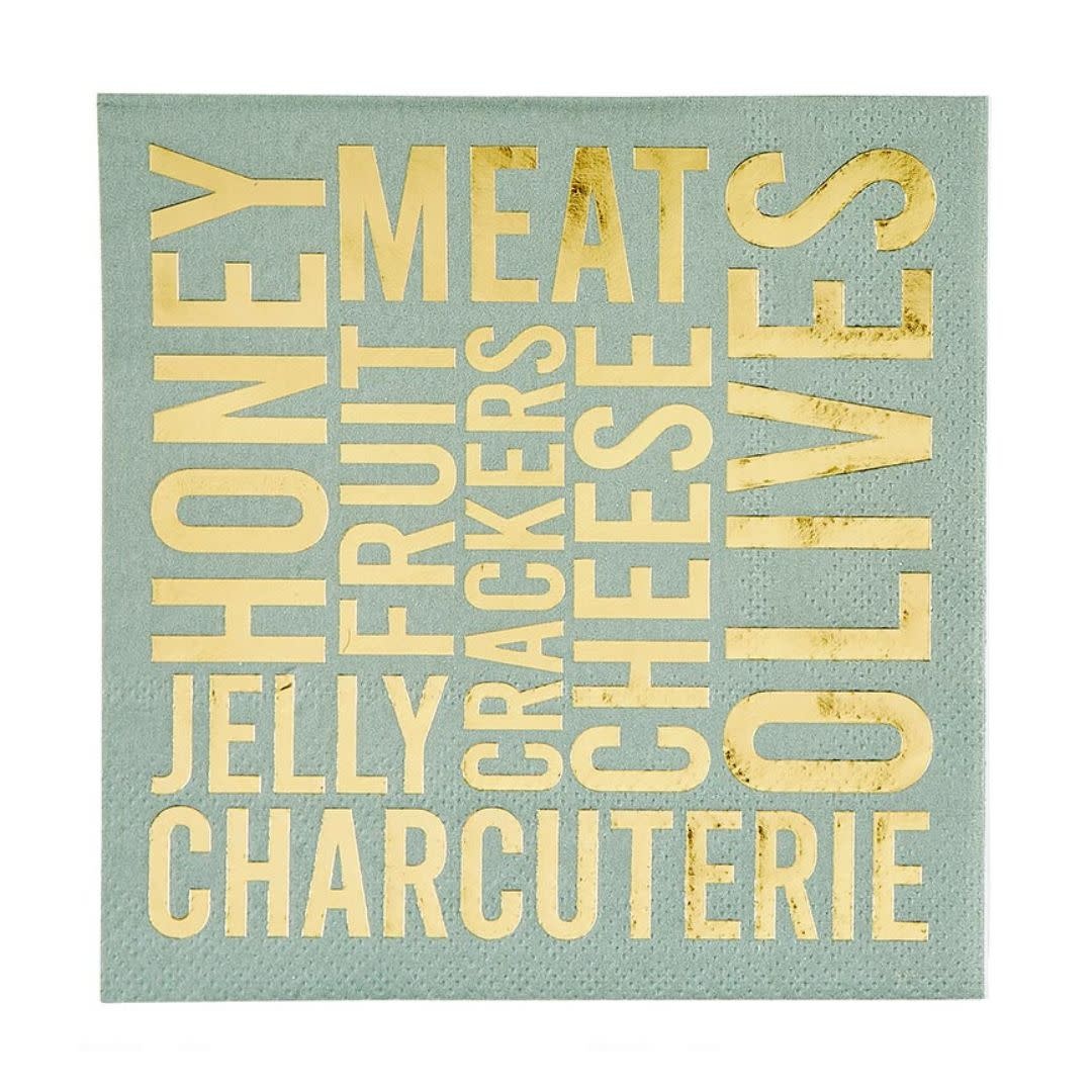 Santa Barbara Ceramic Napkin Tray-Charcutrie