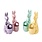One Hundred 80 Degrees Iridescent Standing Bunny w/Basket