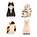 Kikkerland Kitty Bag Clips