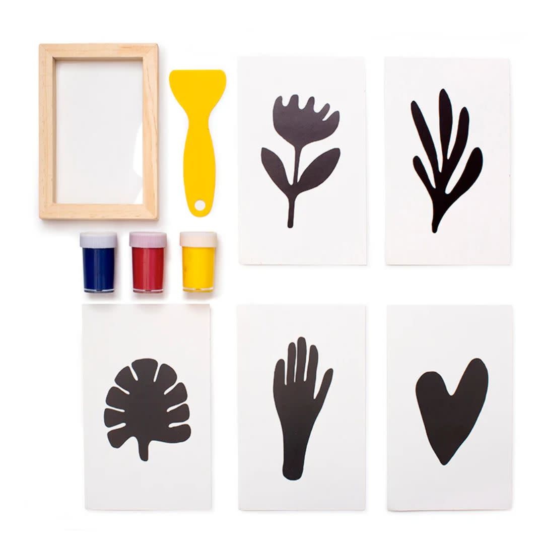 Kikkerland Crafters Make Your Own Screenprint