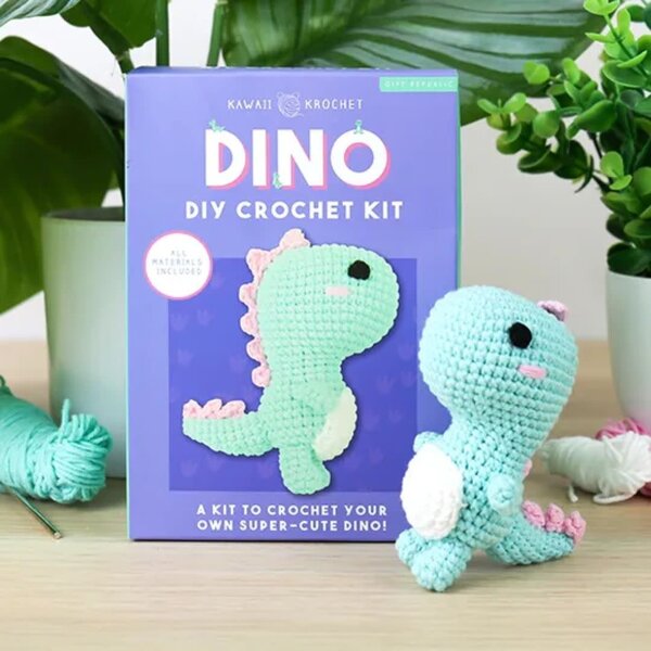 Gift Republic Dinosaur Crochet Kit