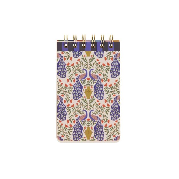 Designworks A Dopo Wire Notepad - Peacock