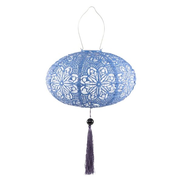Allsop Soji Stella Tassel Oval Sky Blue