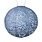 Allsop Soji Stella 12" Globe Boho - Metallic Blue