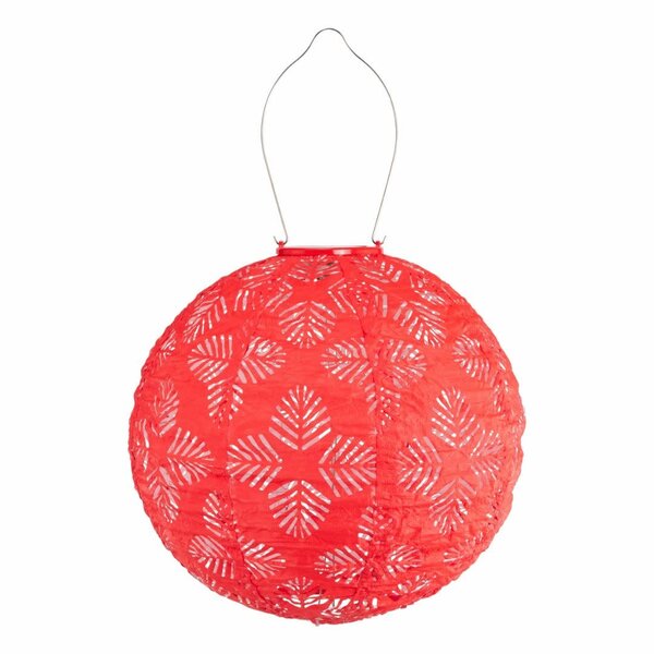 Allsop Soji Stella 12" Brights Geo Palm - Chili