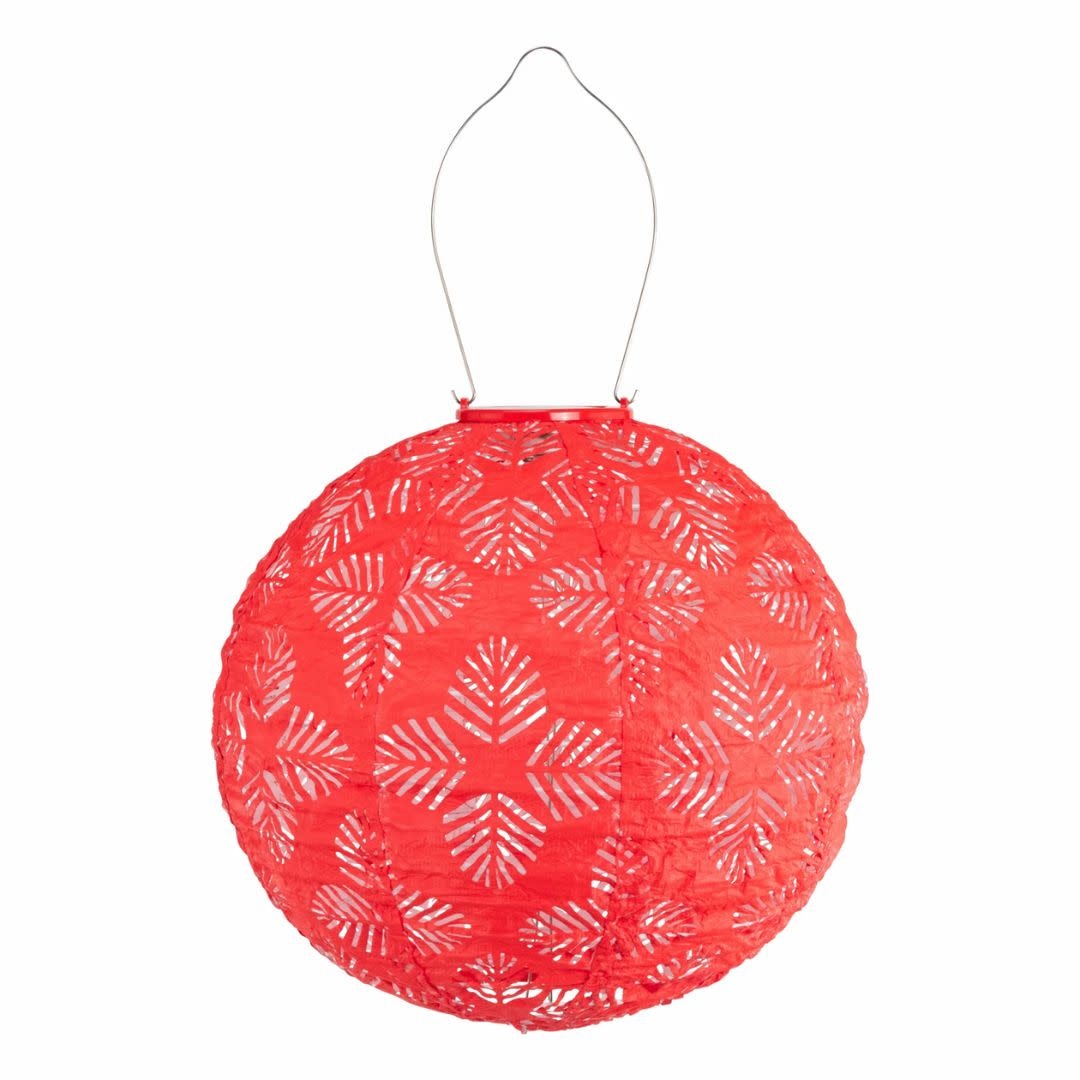 Allsop Soji Stella 12" Brights Geo Palm - Chili