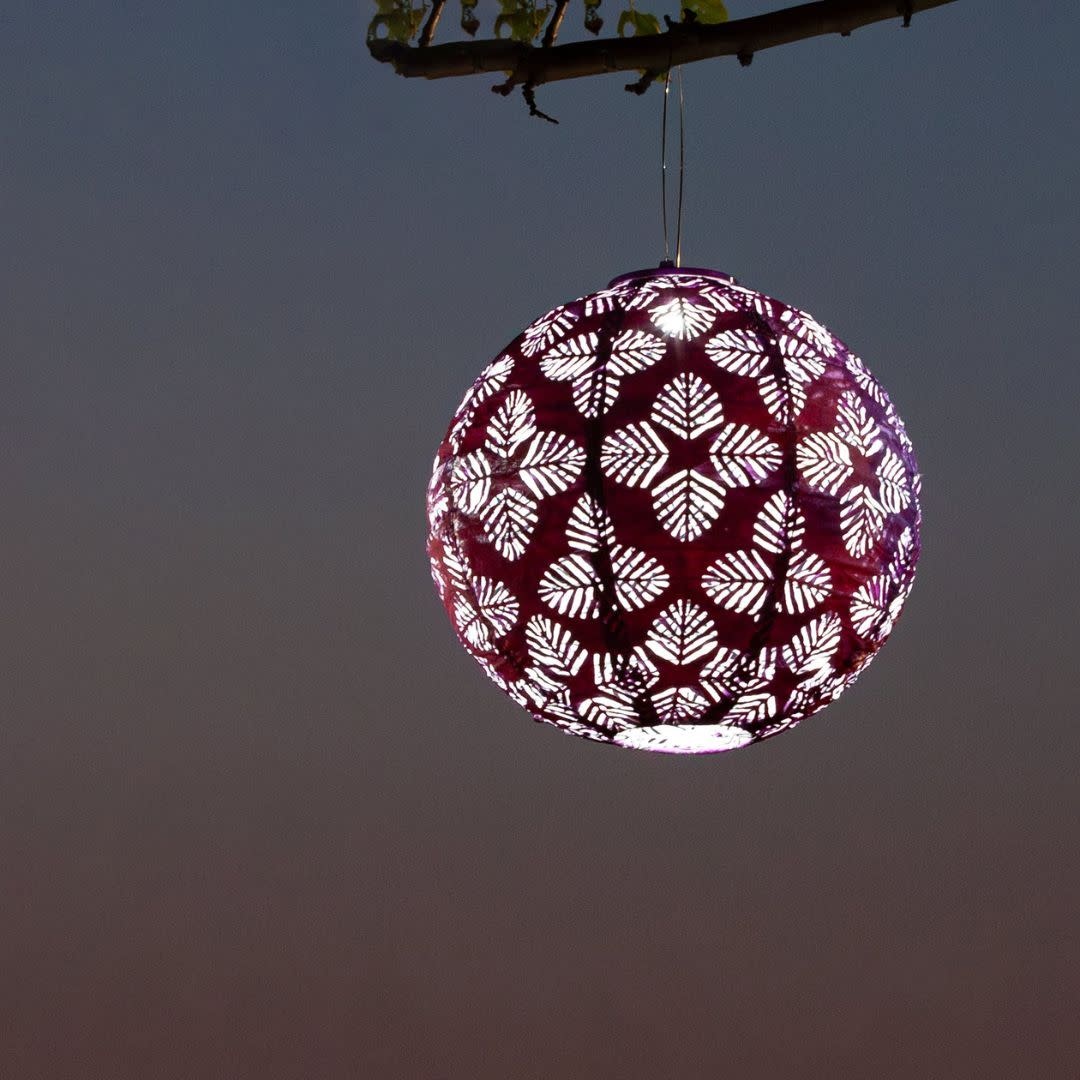 Allsop Soji Stella 12" Brights Geo Palm - Chili