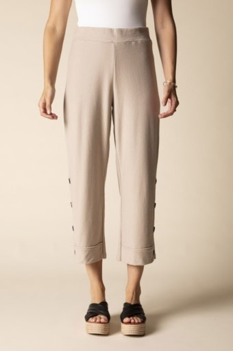 Habitat Clothes to Live In Pasadena Knit Solid Monterey Pant