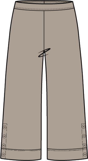 Habitat Clothes to Live In Pasadena Knit Solid Monterey Pant
