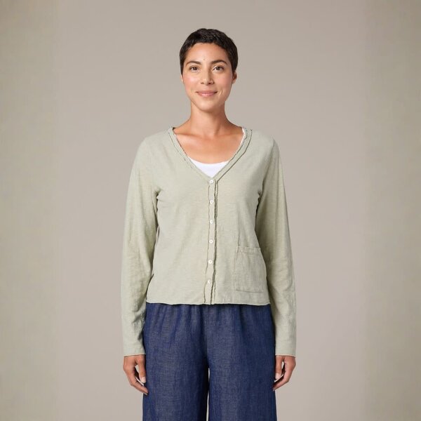 Cut Loose Crop Cardigan w/Pocket