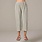 Cut Loose Crinkle Check Easy Crop Pant