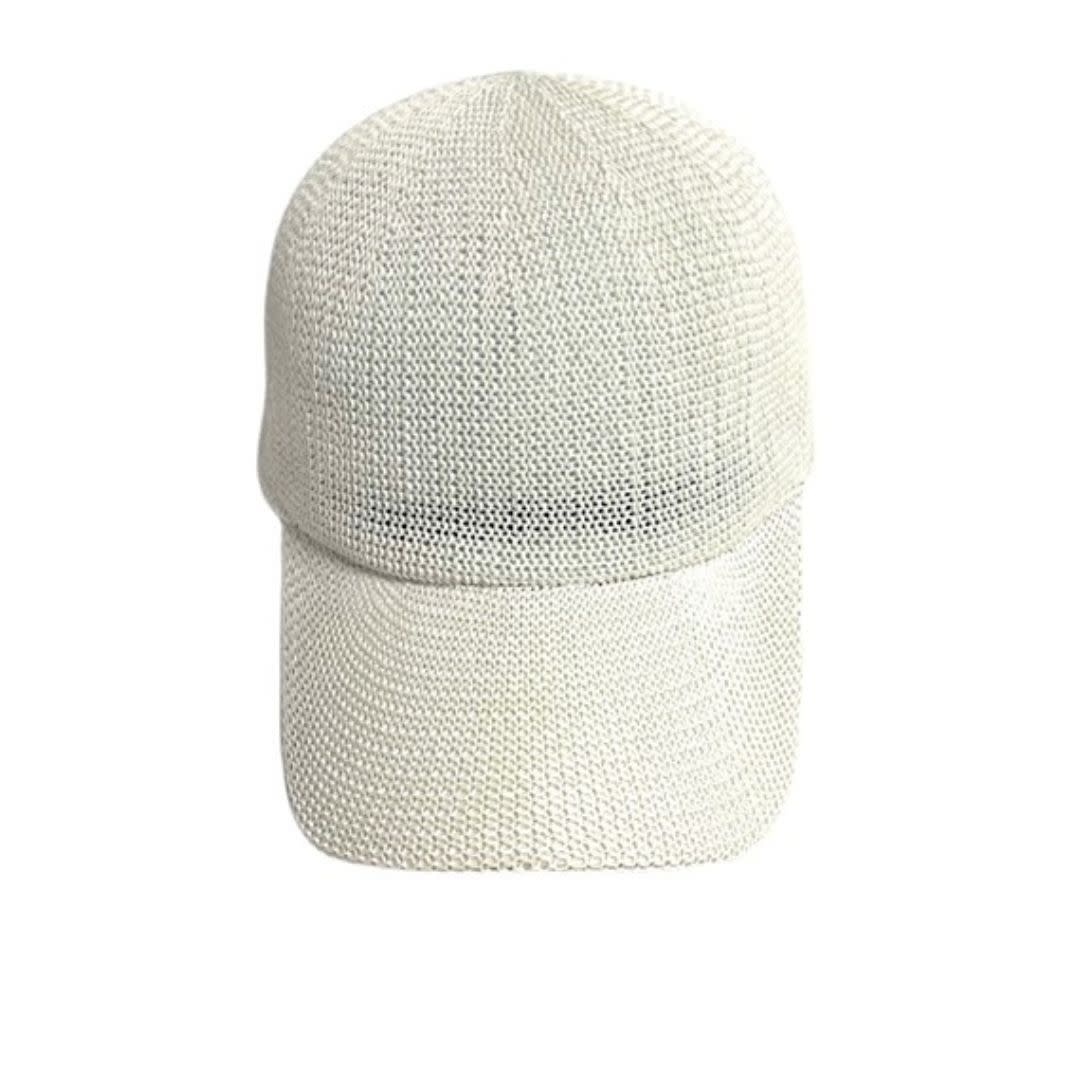 Shihreen Woven Ball Cap w/ Adjustable Back