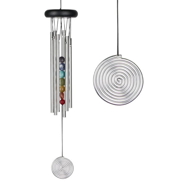 Woodstock Chimes Chakra Chimes Seven Stones Silver