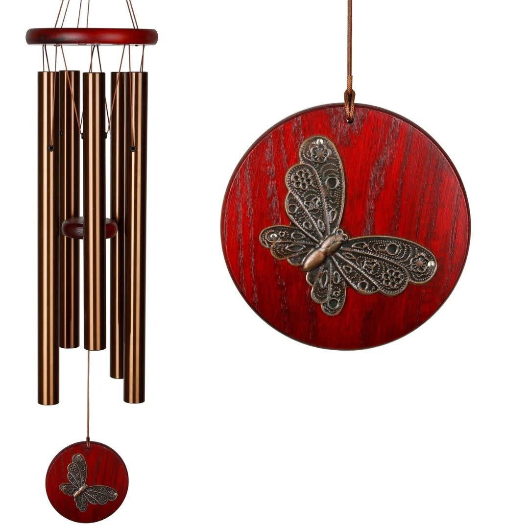 Woodstock Chimes Habitats Chime - Bronze Butterfly
