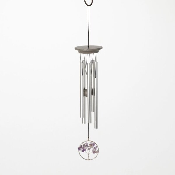 Woodstock Chimes Serenity Tree Chime  Amethyst Small