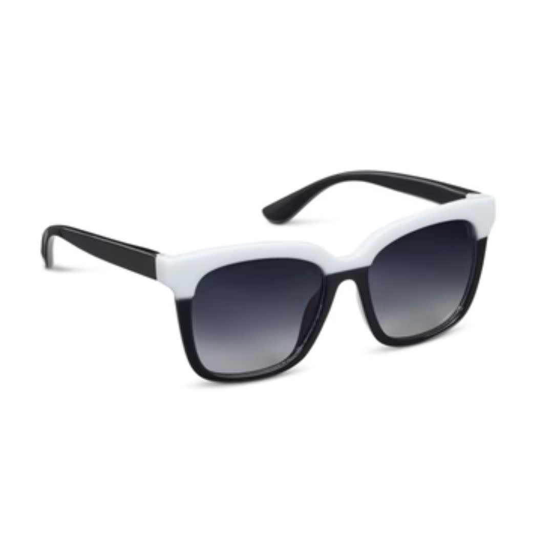 Peepers Frenchy Polarized Sunglasses Black/White