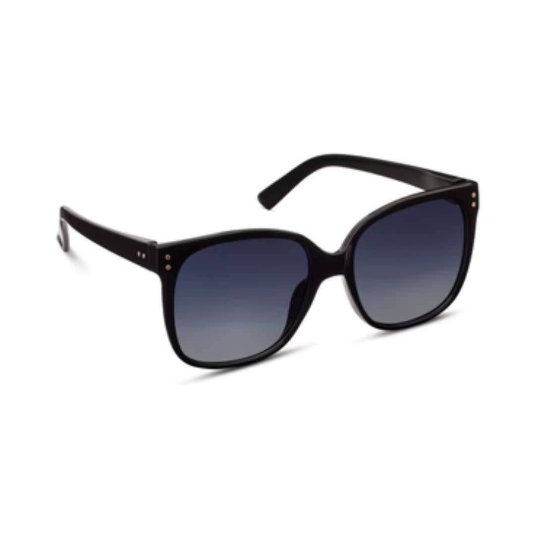 Peepers Poolside Polarized Sunglasses Black