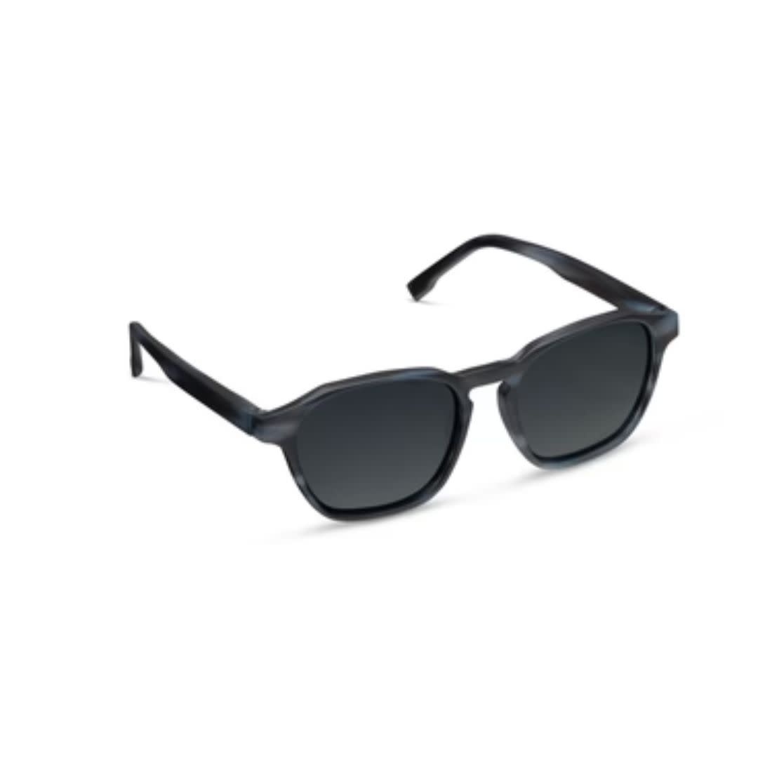 Peepers Sebastian Polarized Sunglasses Charcoal Horn