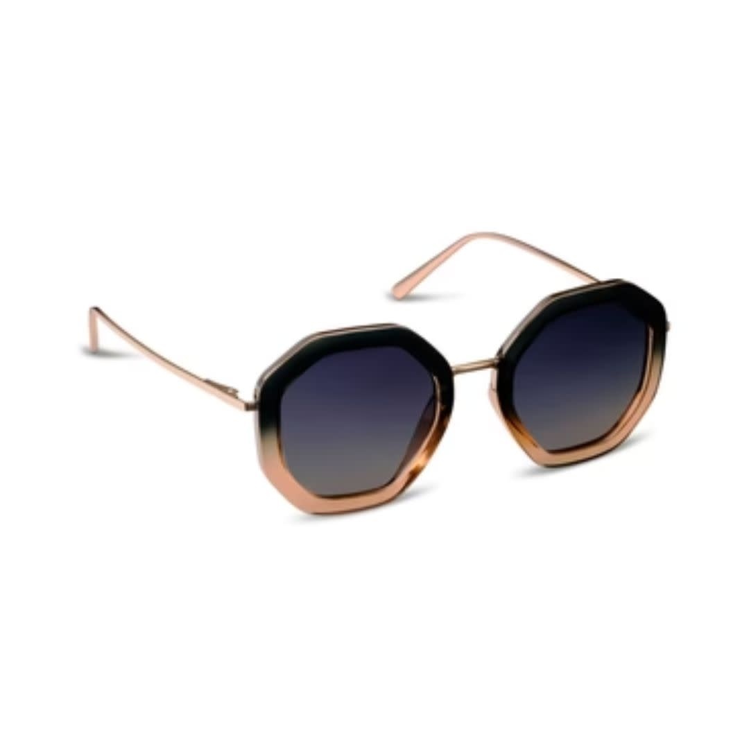 Peepers Solana Polarized Sunglasses Black/Tan