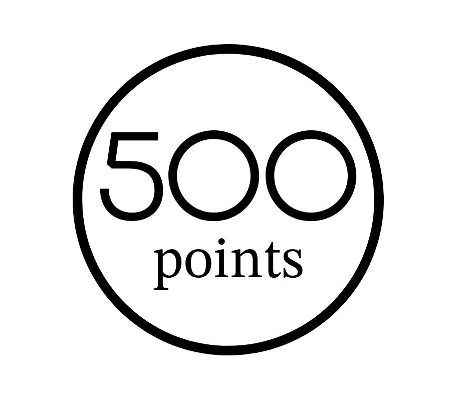 500 Points