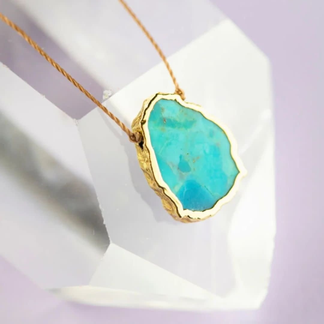 Soulku Alchemy Necklace Dare Greatly - Turquoise