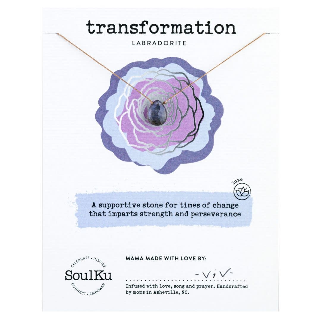 Soulku Soul-Full of Love Luxe Necklace Transformation - Labradorite