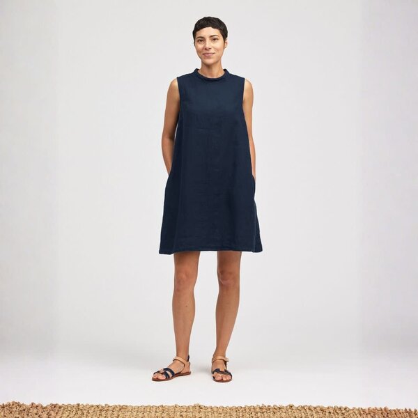 Cut Loose Mock Neck Shift