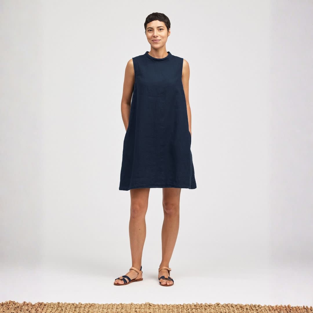 Cut Loose Mock Neck Shift