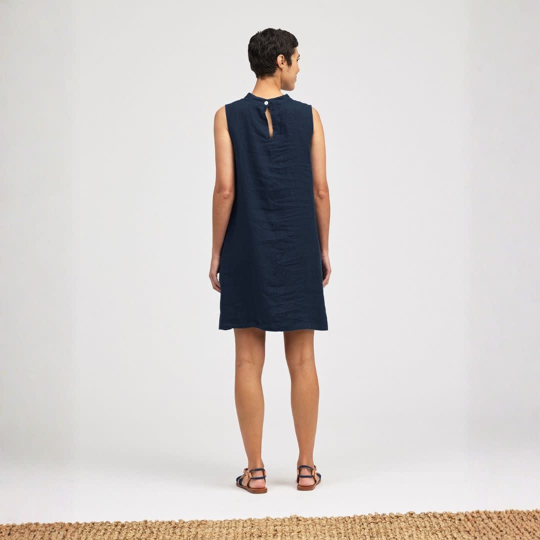 Cut Loose Mock Neck Shift