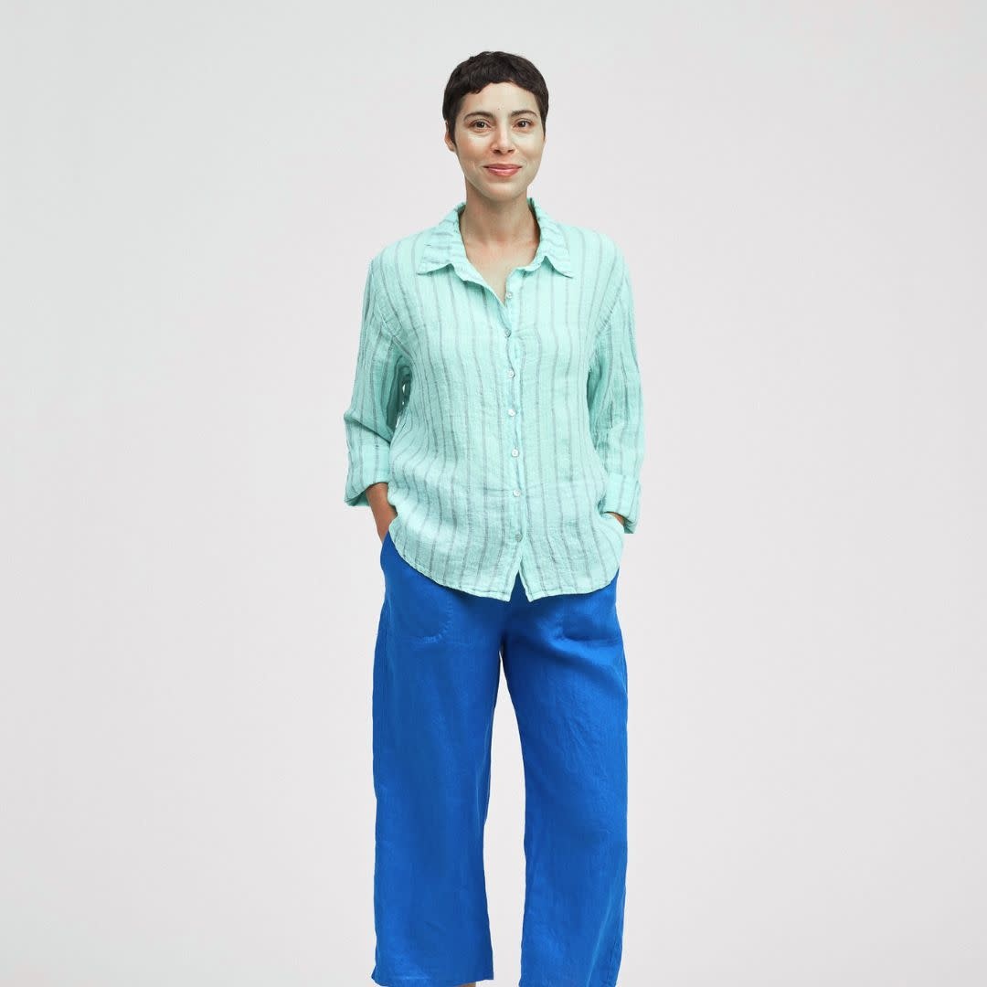 Cut Loose Crop Easy Shirt