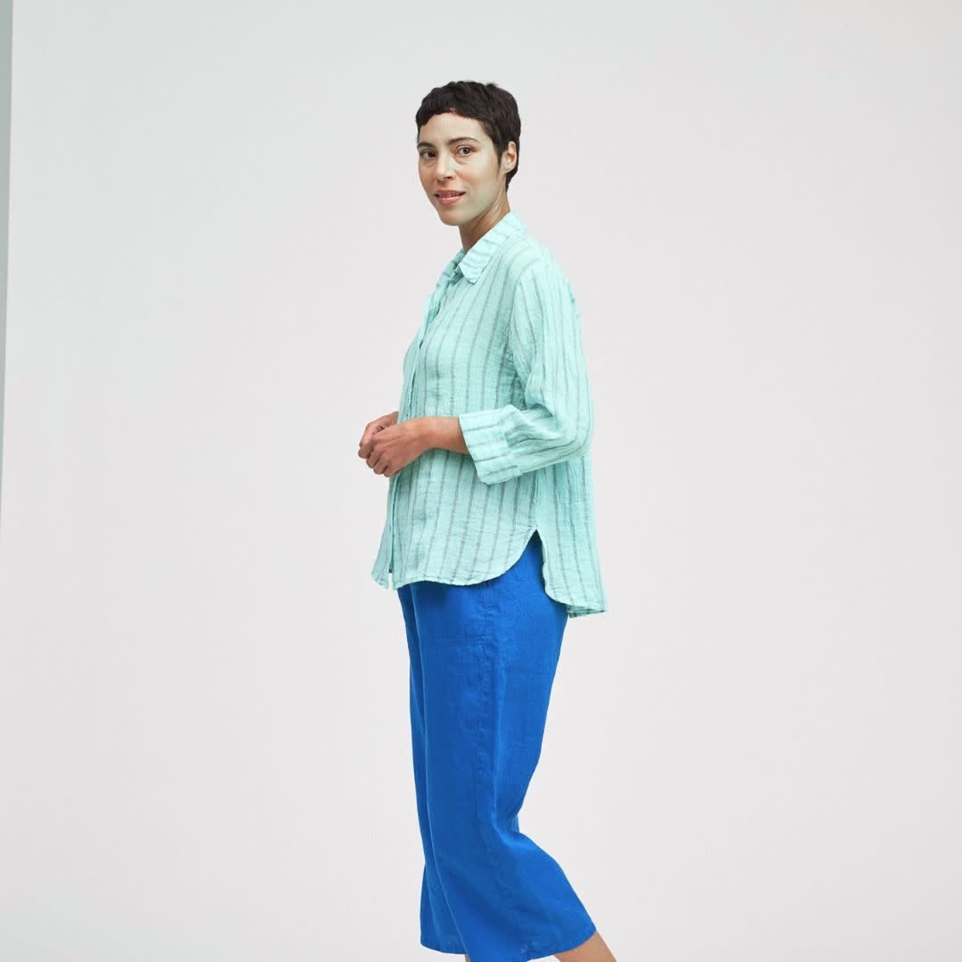 Cut Loose Crop Easy Shirt