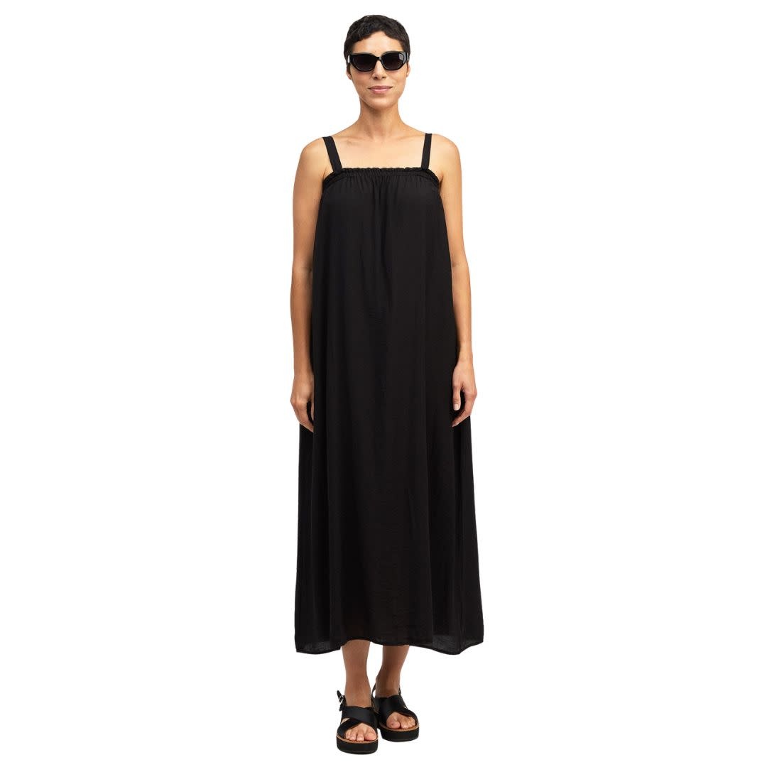 Cut Loose Ruched Maxi Dress