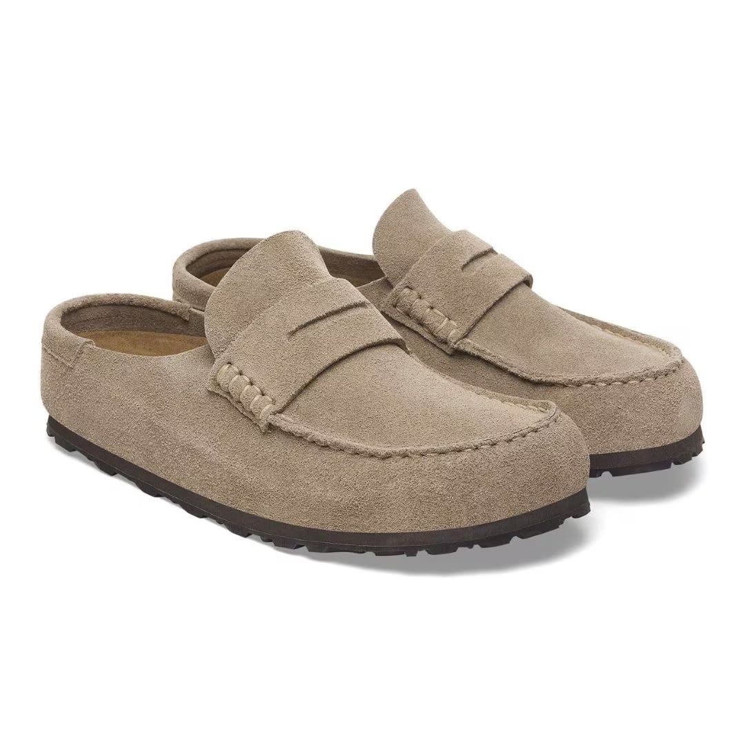Birkenstock Women's Naples Wrapped Clog Suede