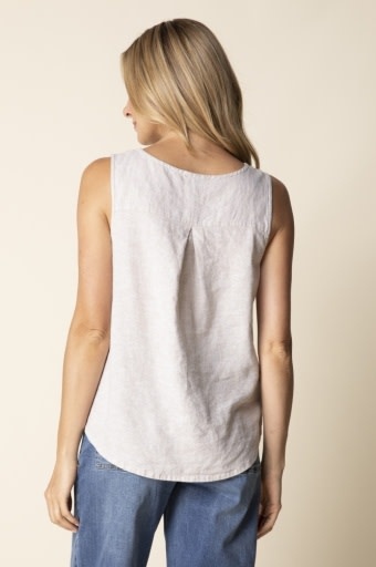Habitat Clothes to Live In Linen Blend Bistro Tank