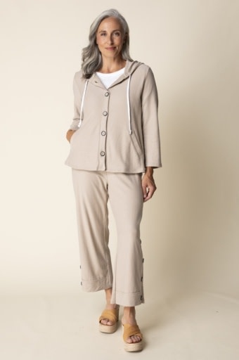 Habitat Clothes to Live In Pasadena Knit Solid Canyon Hoodie