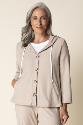 Habitat Clothes to Live In Pasadena Knit Solid Canyon Hoodie