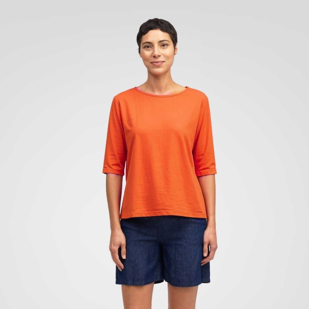Cut Loose Elbow Sleeve Top